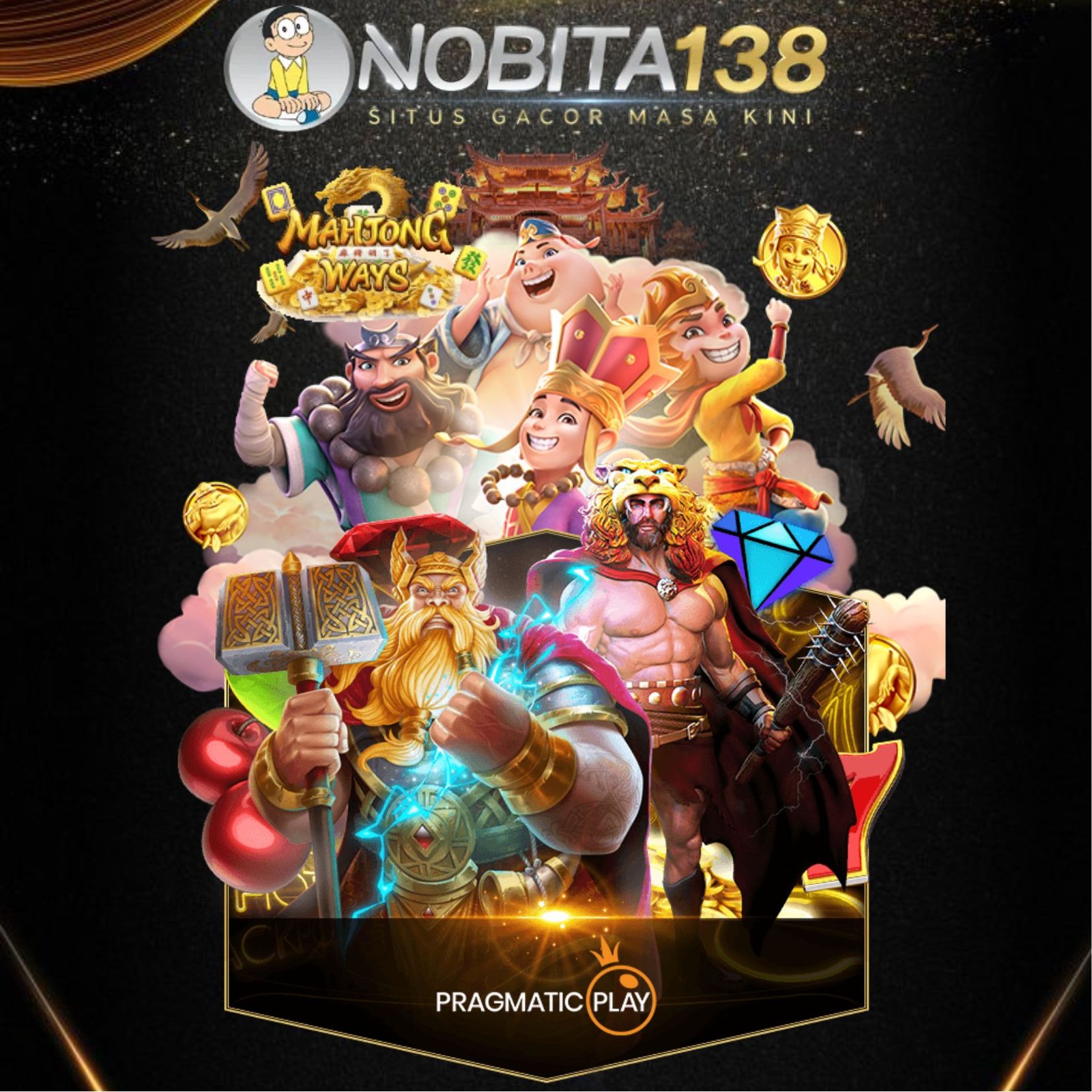 NOBITA138: Situs Slot Thailand Super Gacor Hari Ini gampang maxwin